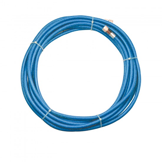 TUBO ARIA BLU RAGNO RACCORDATO 10X15 MT.10