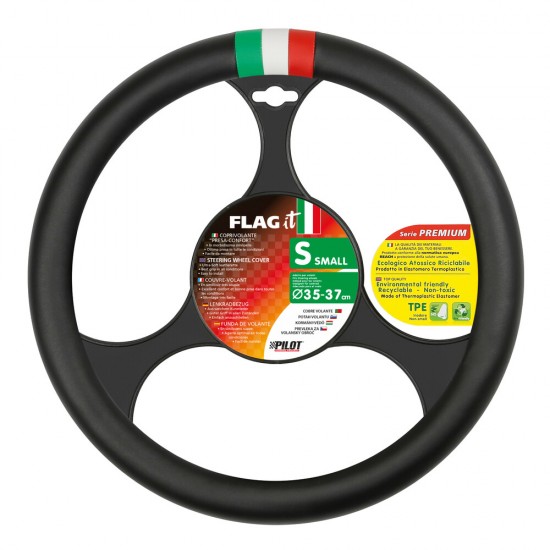 COPRIVOLANTE ITALIA SIMILPELLE NERO 35-37