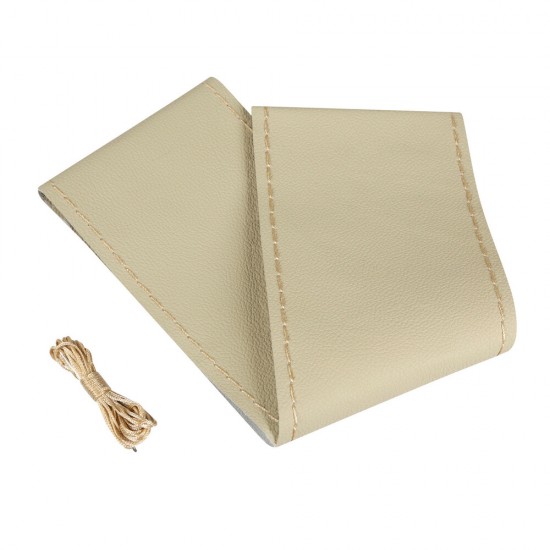 COPRIVOLANTE PELLE BEIGE 37-39 CM DA CUCIRE