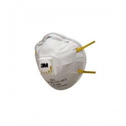 MASCHERINA ANTIPOLVERE C/VALVOLA FFP1 - 10 PZ