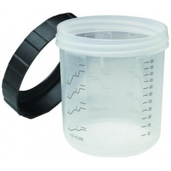 TAZZA RIGIDA PER CONTENITORE MONOUSO 600 ML