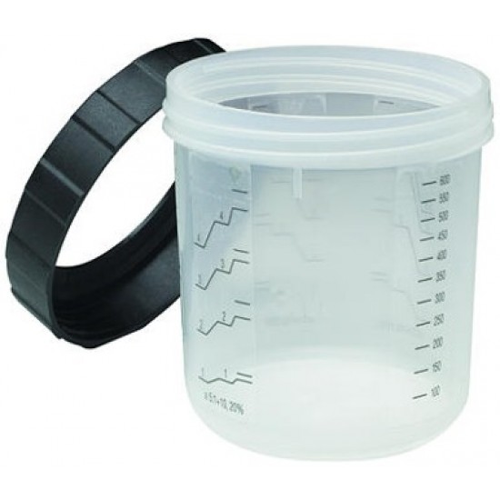 TAZZA RIGIDA PER CONTENITORE MONOUSO 600 ML