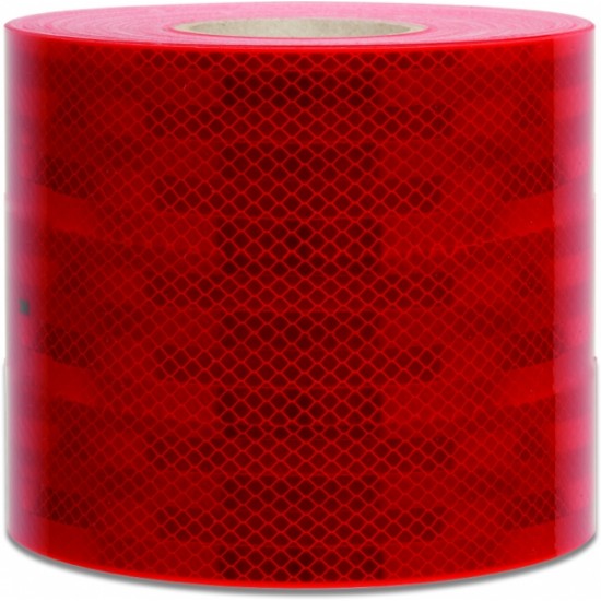 ADESIVO RIFLETTENTE ROSSO ROTOLO MT.50