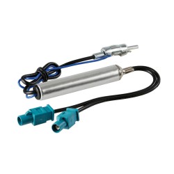 SPINOTTO ANTENNA AMPLIF. DOPPIO FAKRA MASCHIO - DIN MASCHIO
