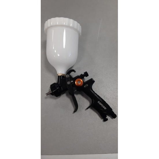 AEROGRAFO A CADUTA CORCOS HVLP D.1,7 MM * OFFERTA *