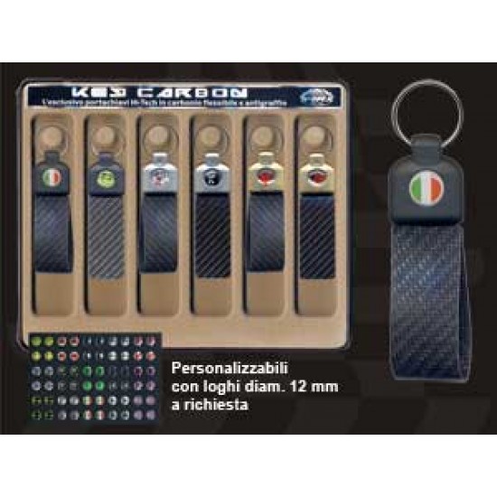PORTACHIAVI FLAT BLACK