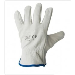 GUANTI IN PELLE FIORE TG. L COPPIA