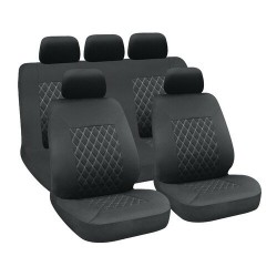 FODERE AUTO HIVE NERO/GRIGIO SERIE COMPLETA
