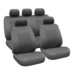 FODERE AUTO COMET GRIGIO/ BLU SERIE COMPLETA ES.