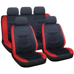 FODERE AUTO DRIFT NERO/ROSSO SERIE