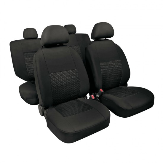 FODERE AUTO JACQUARD NERO SERIE