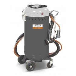 SABBIATRICE MOBILE 420-600 LT/MIN. BAR 5,5-7,9 1200W 106 LT. SABBIA MESH 60 A 120 GRANA MM 0,250 A 0,125