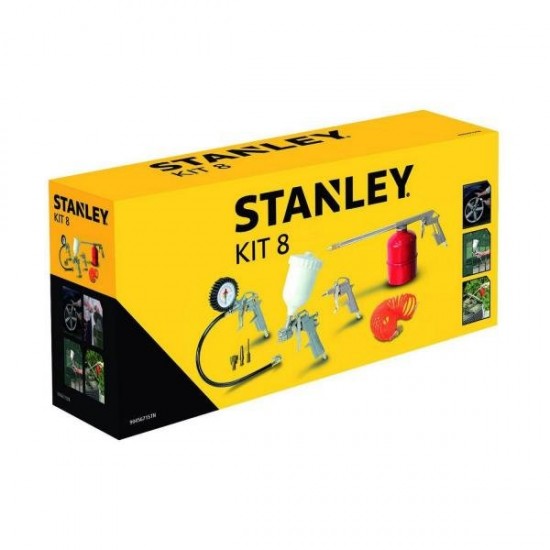 KIT ACCESSORI STANLEY PER COMPRESSORE - PZ.8