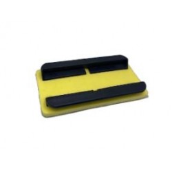 TAMPONE CARTEGGIATURA SAGOMABILE RETTANGOLARE C/LAMINA ACCIAIO 115 X 230 MM.