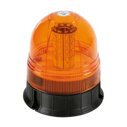 LAMPEGGIANTE LED ARANCIO 12-24V FISS. CON VITI