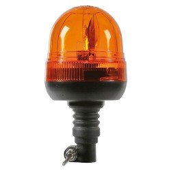LAMPADA ROTANTE ARANCIO 12 V CON BASE FLESSIBILE LAMPADA ROTANTE ARANCIO 12 V CON BASE FLESSIBILE