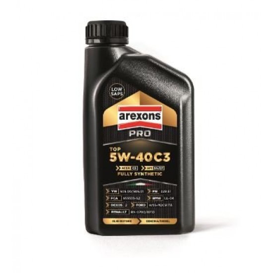 OLIO SINTETICO 5W40 C3 AREXONS PRO LT.1