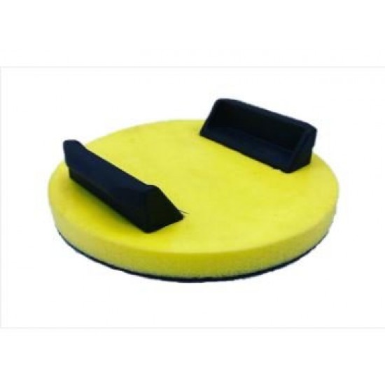 TAMPONE CARTEGGIATURA SAGOMABILE C/LAMINA ACCIAIO X DISCHI 150 MM.