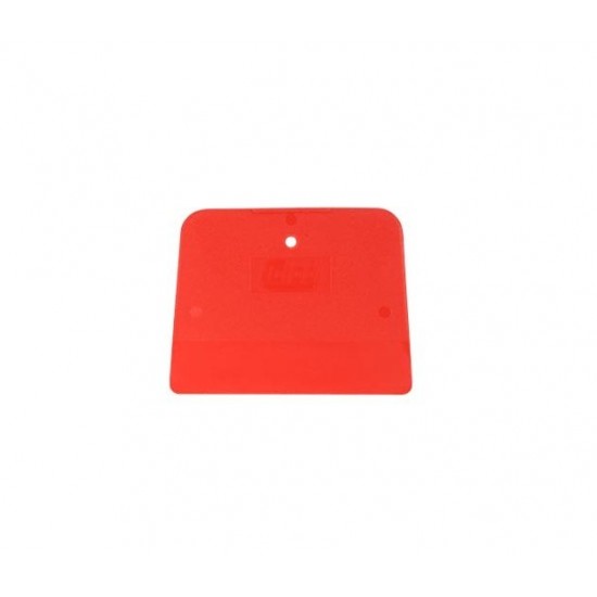 SPATOLA IN PLASTICA ROSSA COLAD MM. 120 X 90