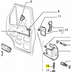 ASTINA TIRANTE SERRATURA PORTA DUCATO