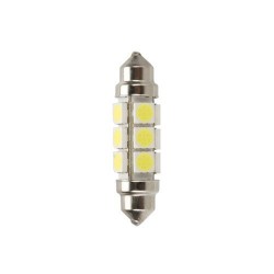 LAMPADA A SILURO 12 LED SMD 24-28V 11X43 MM - PZ. 2