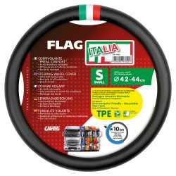 COPRIVOLANTE FLAG-IT SIMILPELLE NERO 42-44