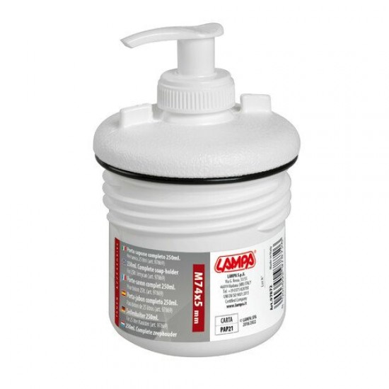 DISPENSER PORTASAPONE ML.250 PER TANICA DA 25 LT.