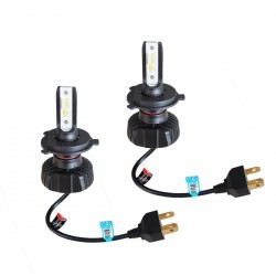KIT CONVERSIONE LED H4 4500 LM 6500°K PZ.2