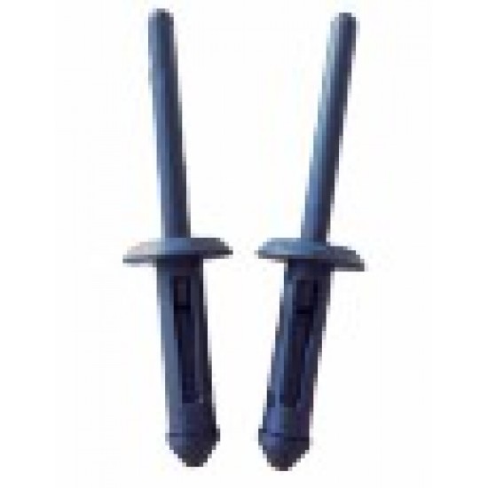 RIVETTI IN PLASTICA DIAM. 5 MM. CONFEZIONE 50 PZ.