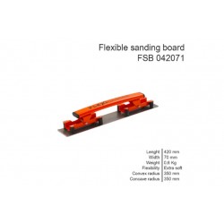 LIMA MANUALE FLESSIBILE 70 X 420 MM. C/VELCRO