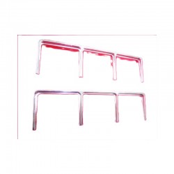 CORNICI CROMATE FANALI POST. ALFETTA (COPPIA)