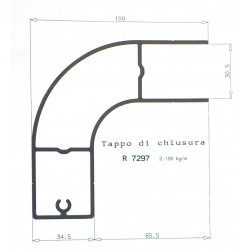 TAPPO PER PROFILO R.7297