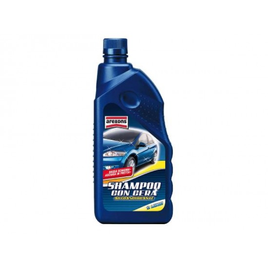SHAMPOO PER AUTO CON CERA AUTOASCIUGANTE 1LT