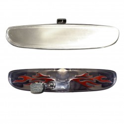 SPECCHIETTO INTERNO RETROVISORE FLAME ROSSO