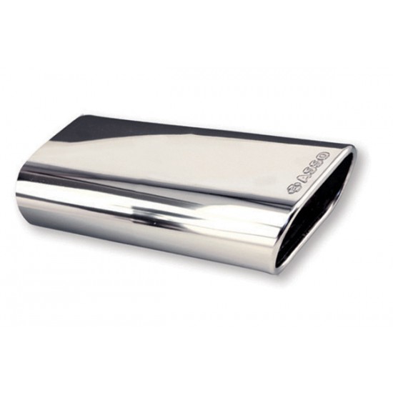 TERMINALE ACCIAIO INOX DA SALDARE 148X76