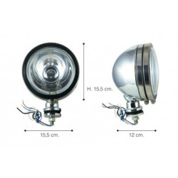 FENDINEBBIA BIANCO H3 CON LED BLU