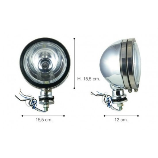 FENDINEBBIA BIANCO H3 CON LED BLU