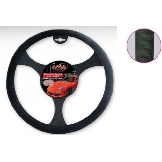 COPRIVOLANTE ANTISCIVOLO POLIESTERE NERO DIAM. 37-43