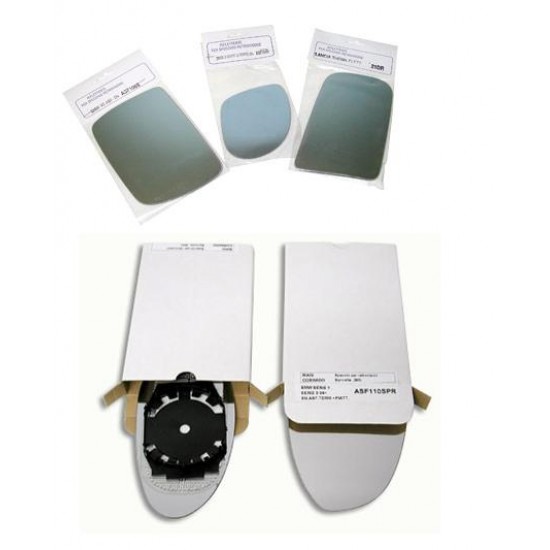 VETRO RETROVISORE SX C/PIASTRA FIAT SCUDO 2007->, BI.5052/SP,