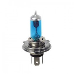 LAMPADA ALOGENA12V 60/55W H4 AZZURRA