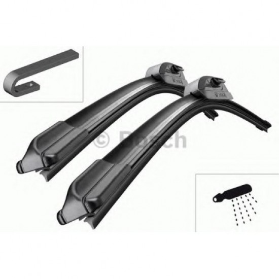 KIT SPAZZOLE CON SPOILER ALFA/BMW/FIAT/FORD