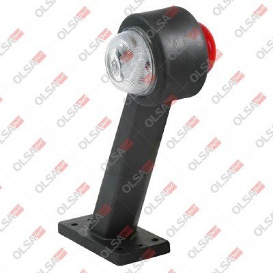 FANALE INGOMBRO GOMMA DRITTO BIANCO/ROSSO(4)