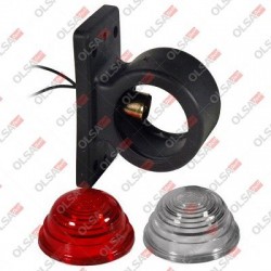 FANALE INGOMBRO BRACCIO GOMMA CORTO BIANCO/ROSSO FANALE INGOMBRO BRACCIO GOMMA CORTO BIANCO/ROSSO