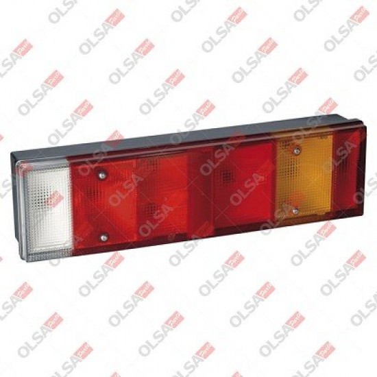FANALE POST. SX C/TARGA IVECO 7 FUNZIONI FANALE POST. SX C/TARGA IVECO 7 FUNZIONI