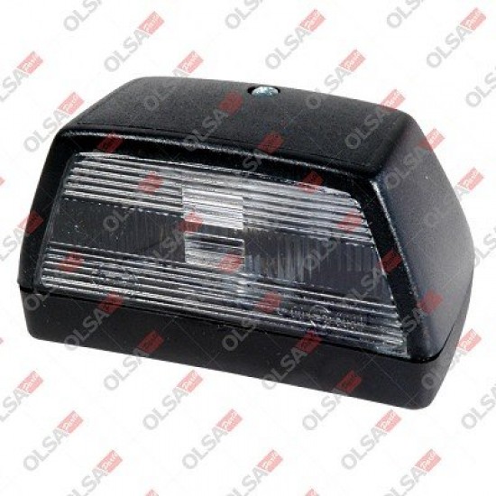FANALE TARGA NERO
