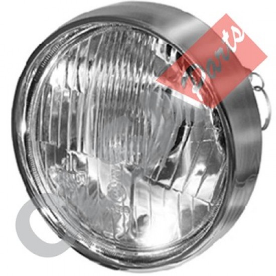 FARO C/CERCHIO CROMATO FIAT 500