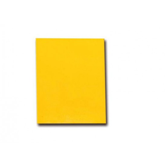 SPATOLA STUCCO IN PLASTICA GIALLA 115 X 90 MM