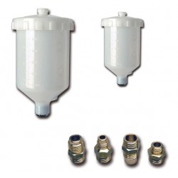 SERBATOIO UNIVERSALE 500 ML C/4 ADATTATORI