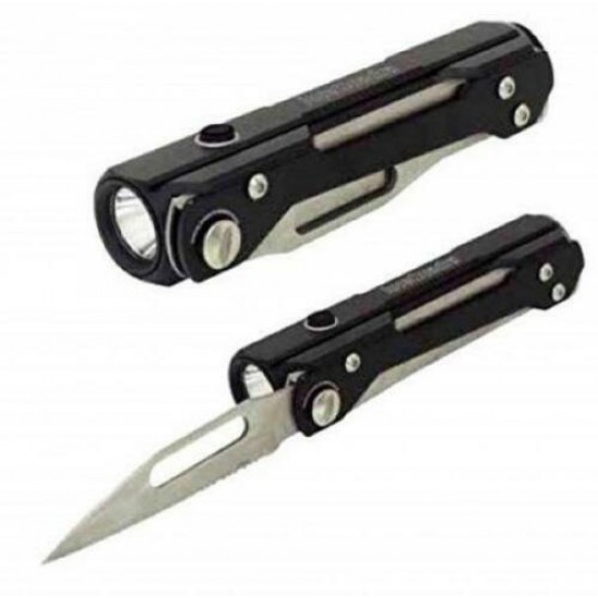 TORCIA LED POWERBANK CON COLTELLO