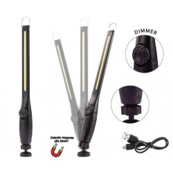 LAMPADA LED SLIM REGOLABILE RICARICABILE TANGO 250 LUMEN